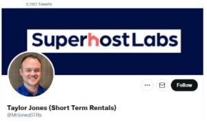 Taylor Jones (Short Term Rentals)