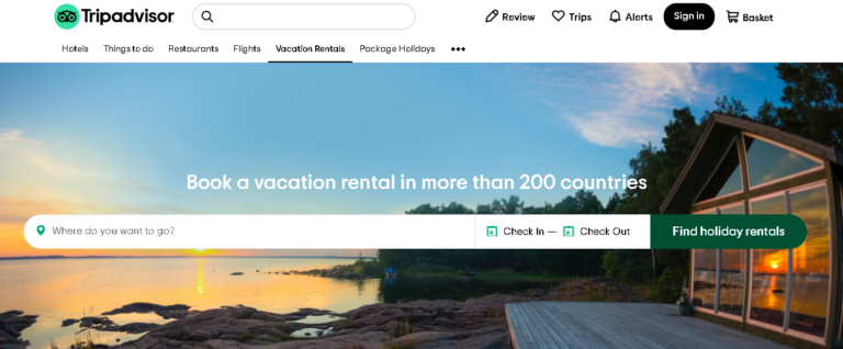 tripadvisor homepage